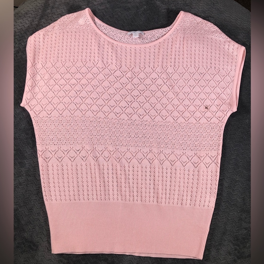 New York and company pink sweater